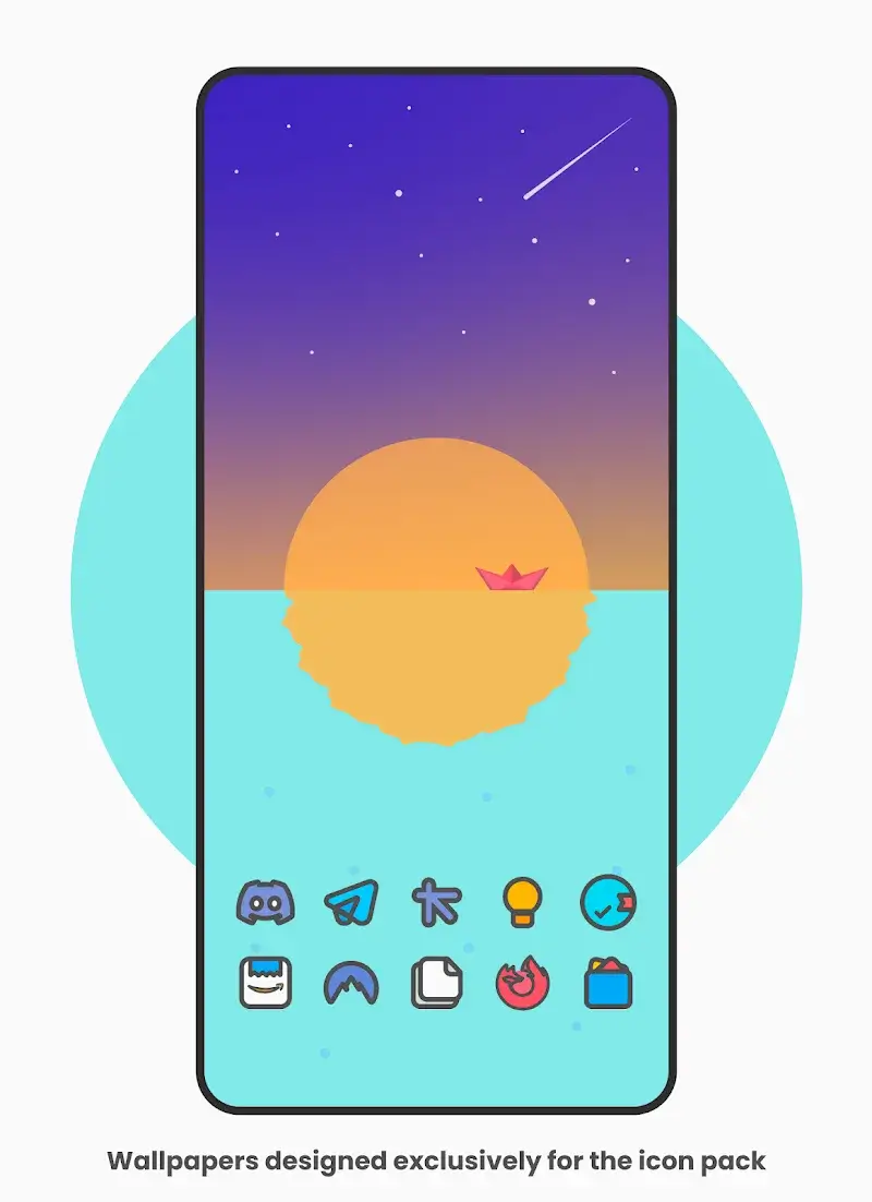 Fun - Icon Pack captura de pantalla 3