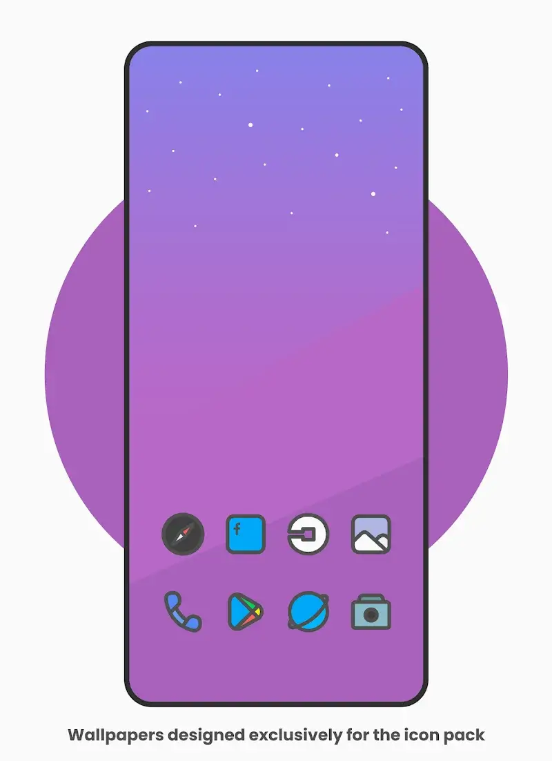 Fun - Icon Pack captura de pantalla 2