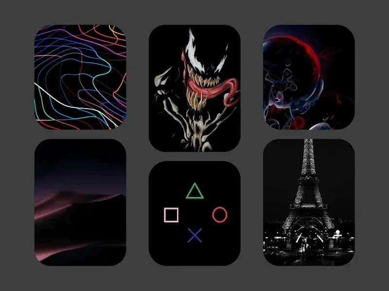 Blaux - Icon Pack captura de pantalla 5