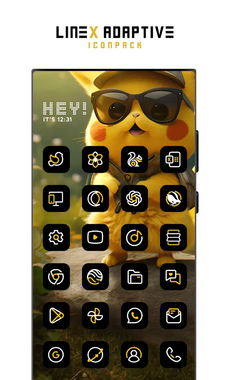 LineX Adaptive IconPack screenshot 6
