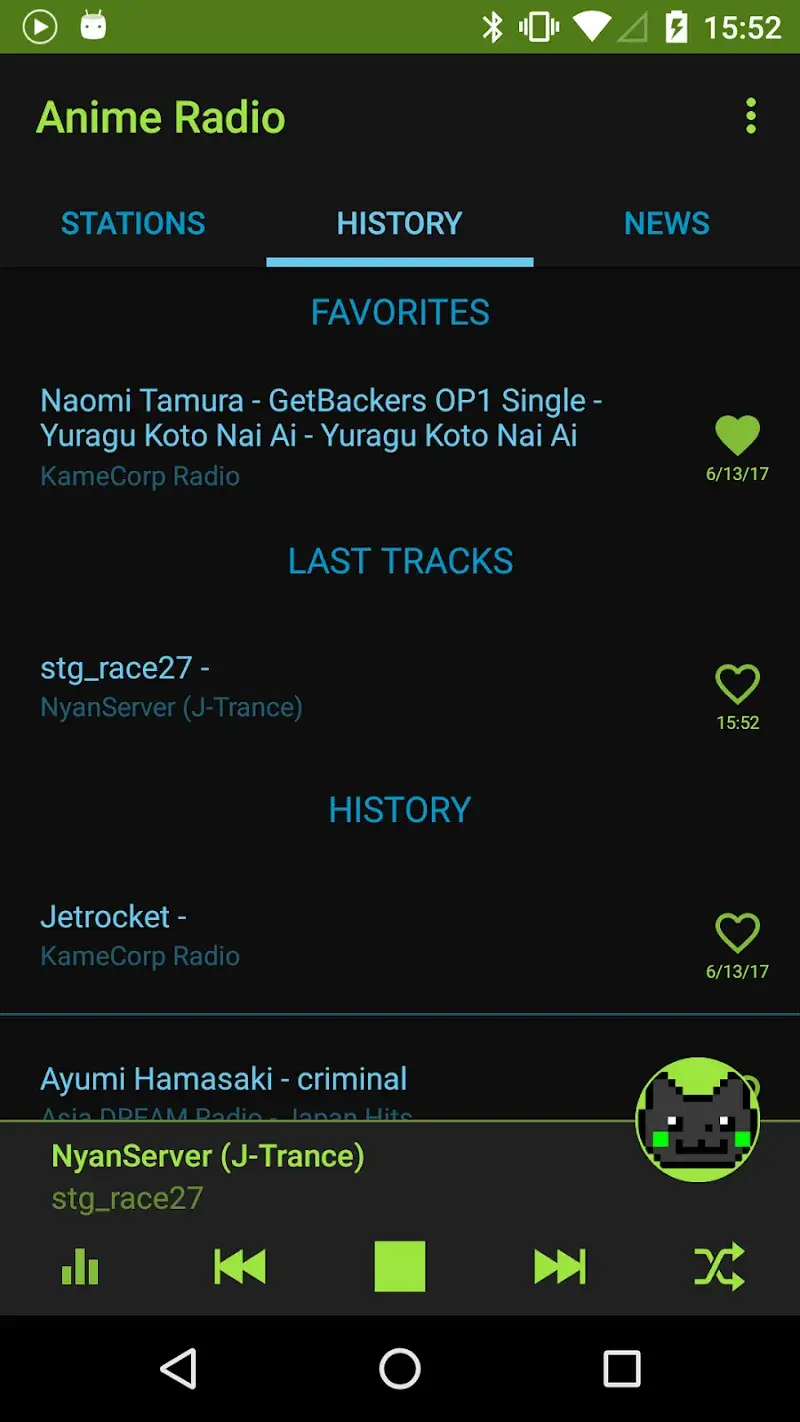 Anime Music Radio J-pop J-rock Captura de Pantalla 4