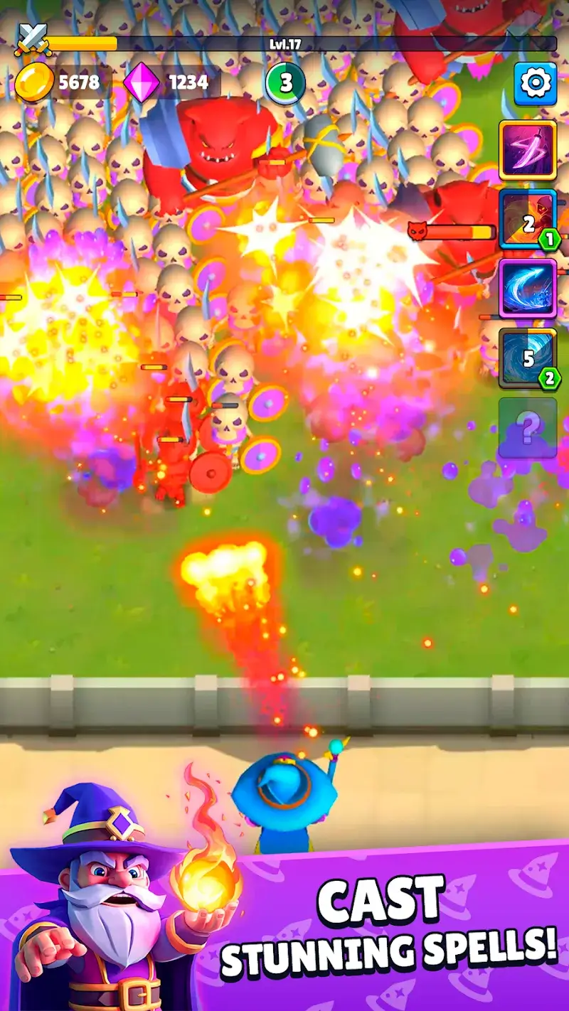 ภาพหน้าจอ Wizard Tower: Idle TD 3