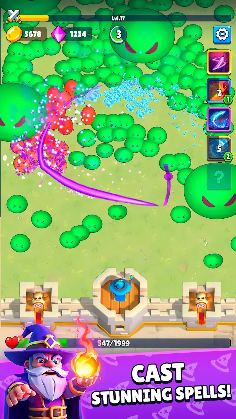 ภาพหน้าจอ Wizard Tower: Idle TD 4