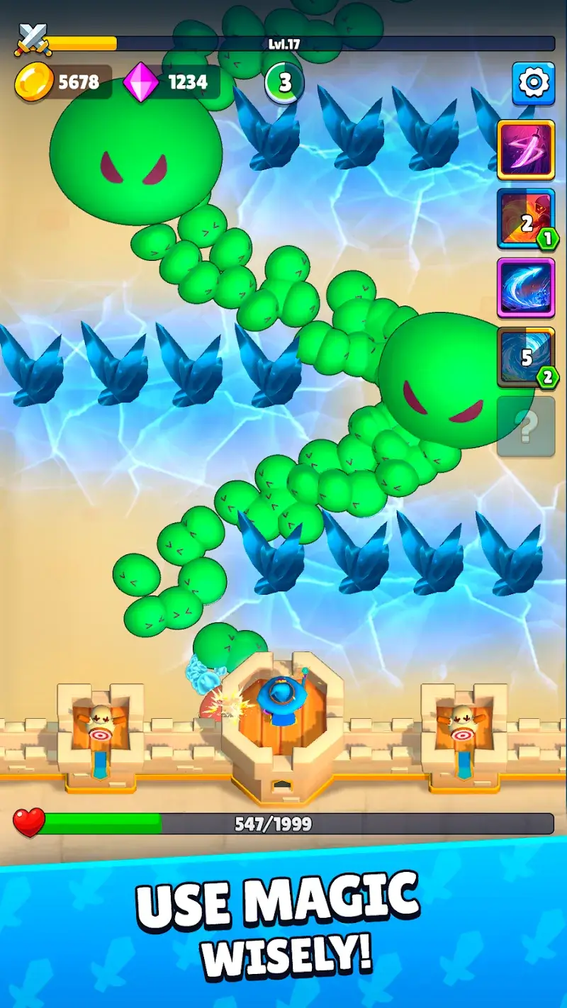 ภาพหน้าจอ Wizard Tower: Idle TD 6