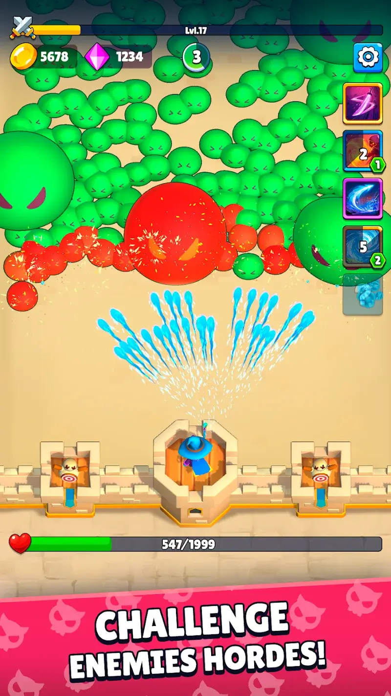 ภาพหน้าจอ Wizard Tower: Idle TD 1