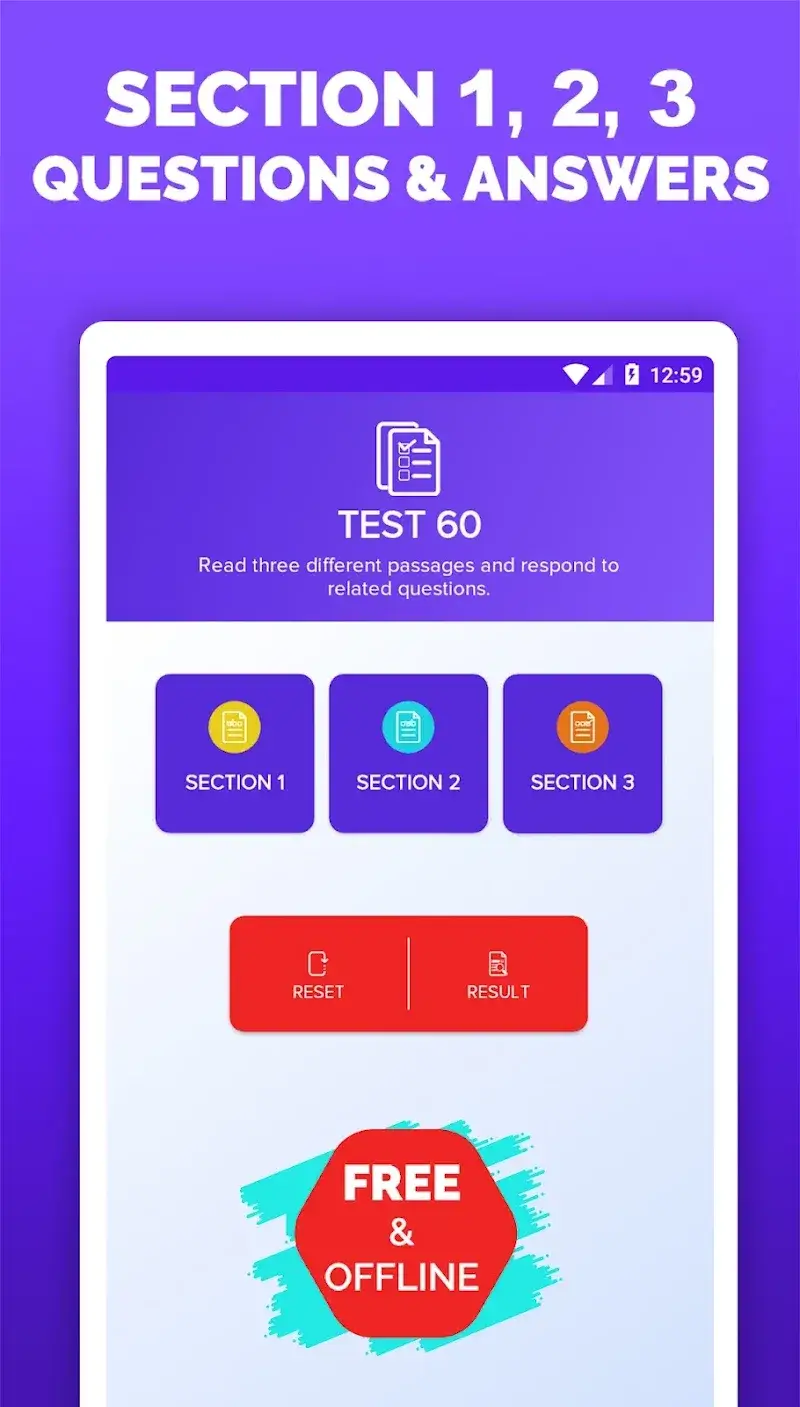 Screenshot 4 of IELTS® Reading Tests