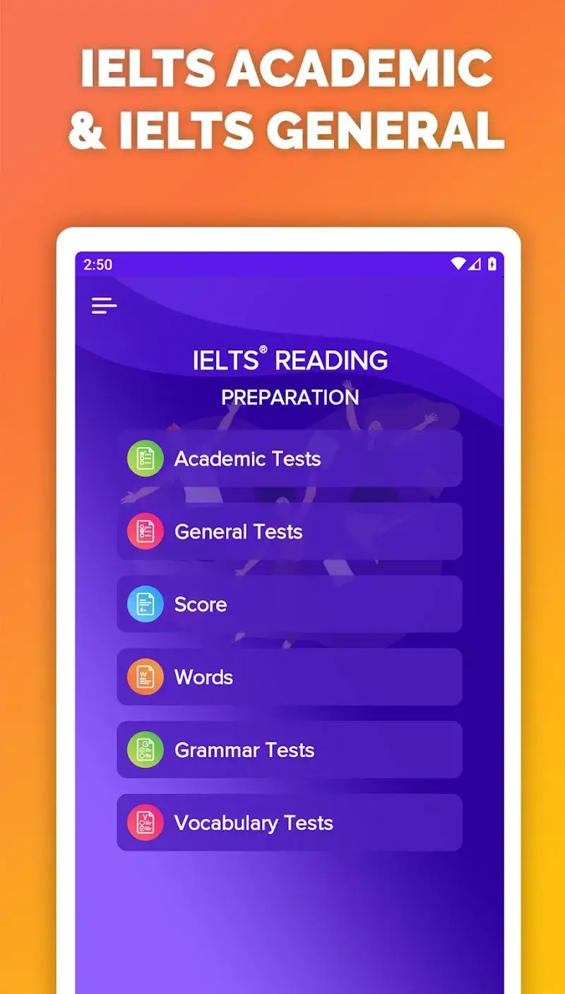 Screenshot 2 of IELTS® Reading Tests