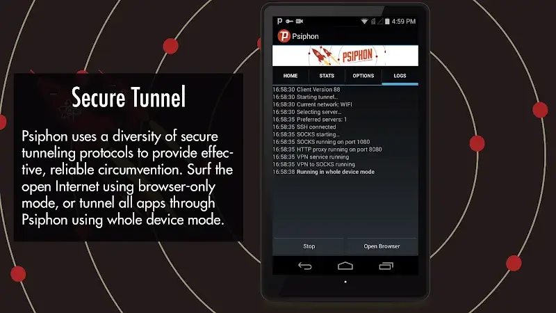 Psiphon Pro screenshot 5