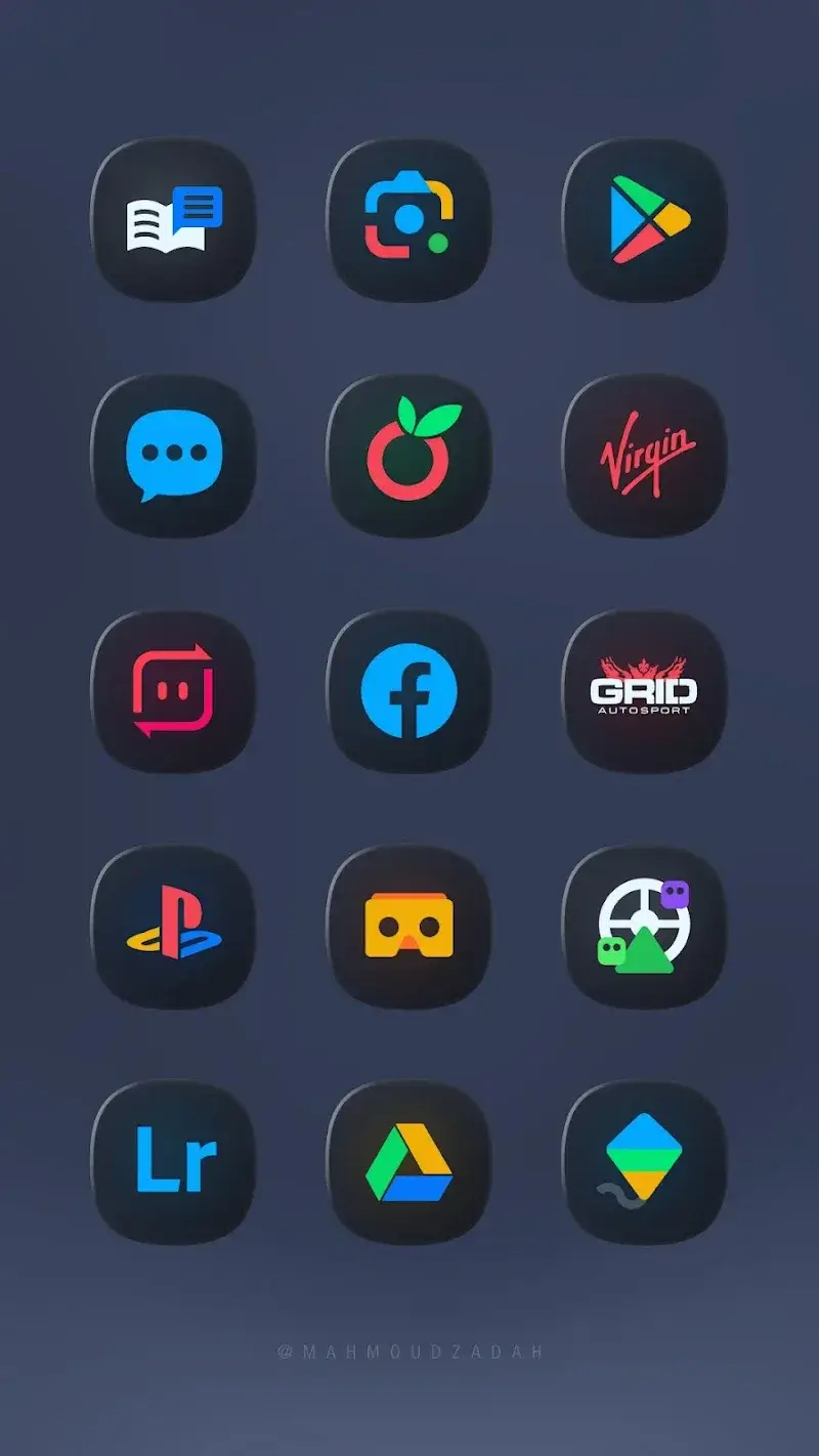 Glassify Color Icons screenshot 4