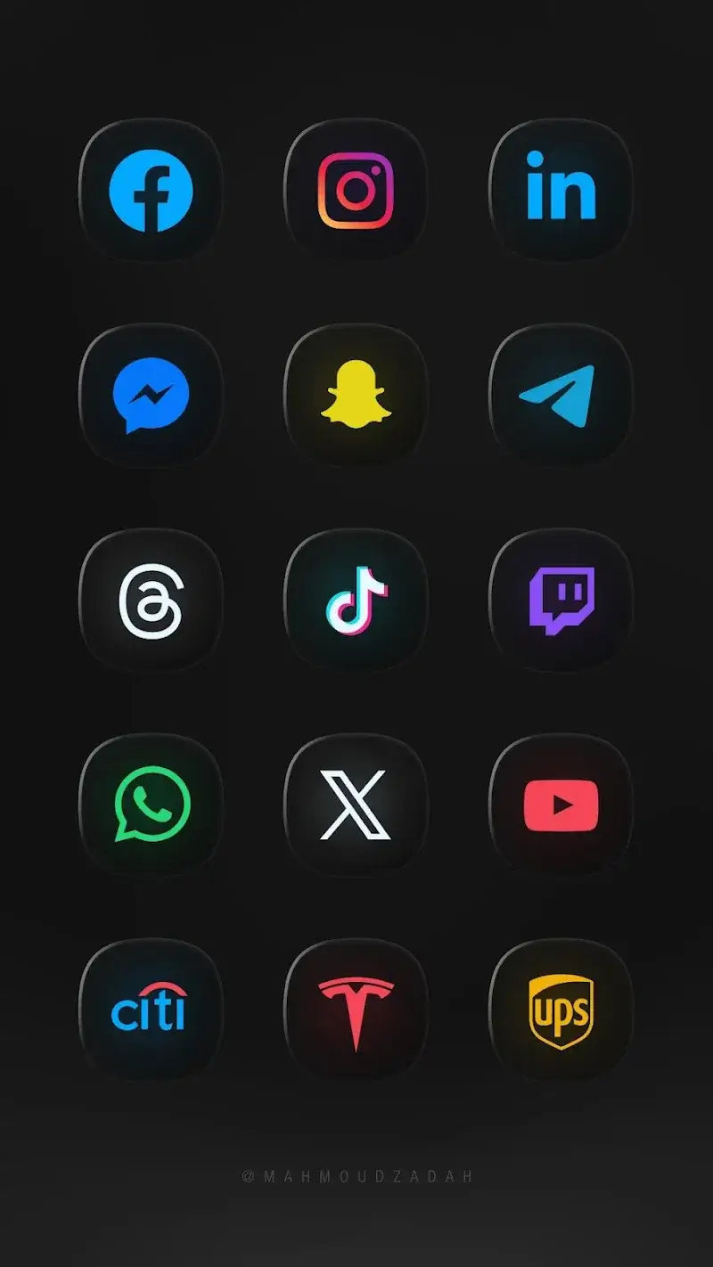 Glassify Color Icons screenshot 1