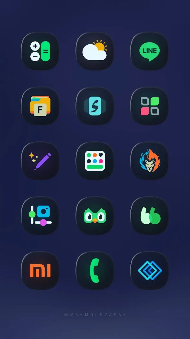 Glassify Color Icons screenshot 2