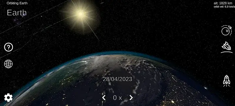 Solar System Simulator screenshot 1