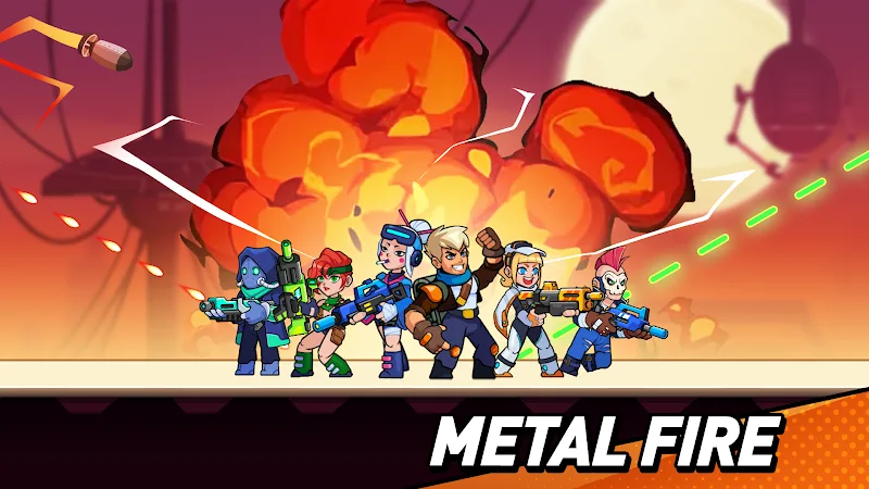 Captura de Pantalla de Metal Fire 3