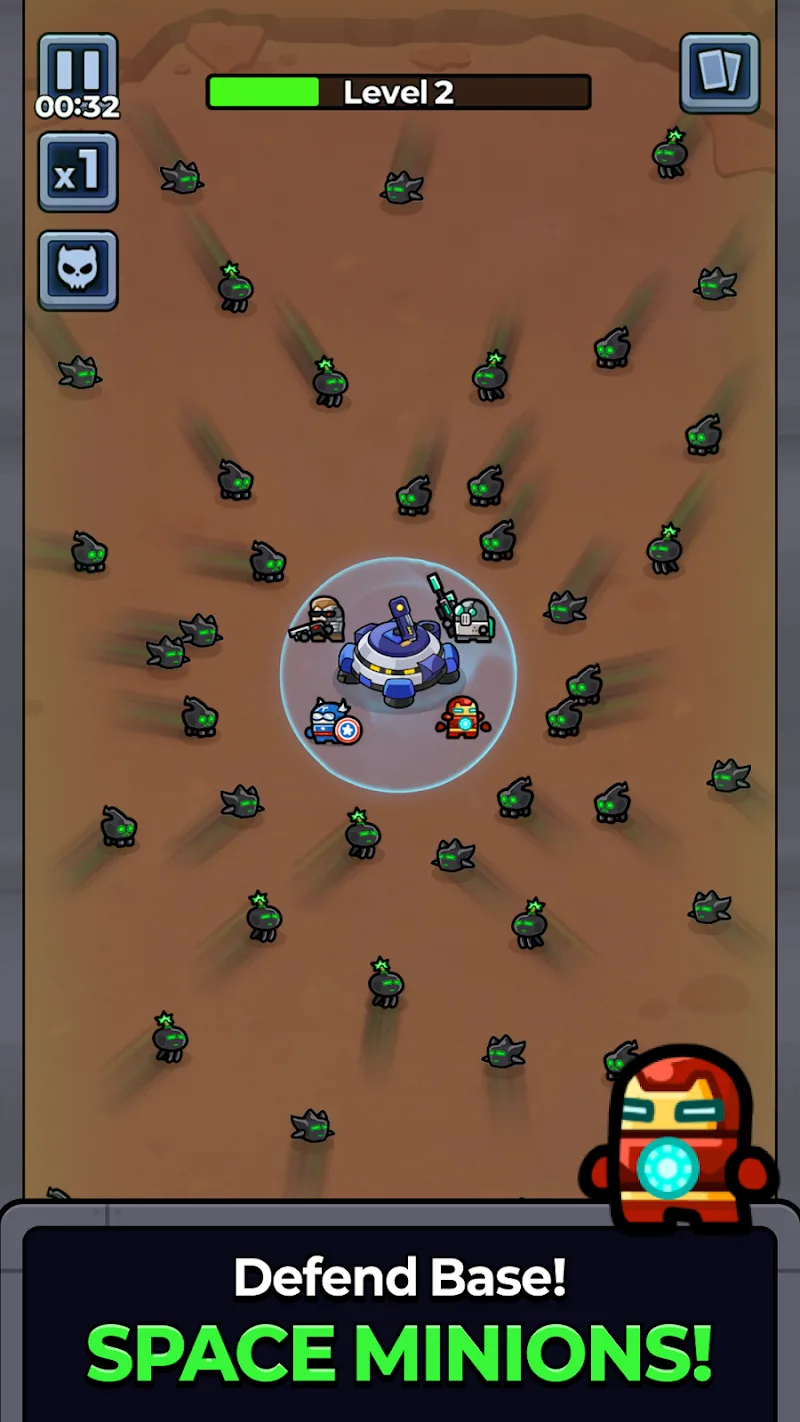 Tangkapan layar Space Minions 2