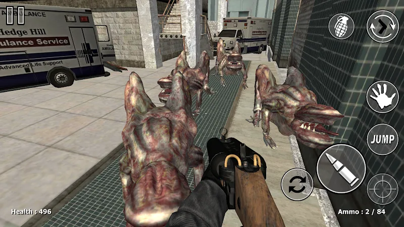 Sixième capture de la progression dans Zombie Monsters 5