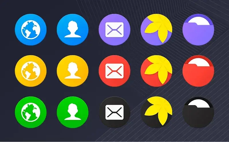 TouchWiz - Icon Pack (Round) Vista previa 5