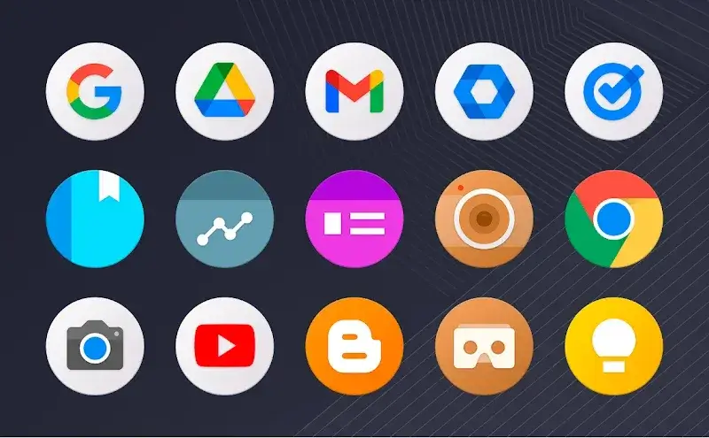 TouchWiz - Icon Pack (Round) Vista previa 3