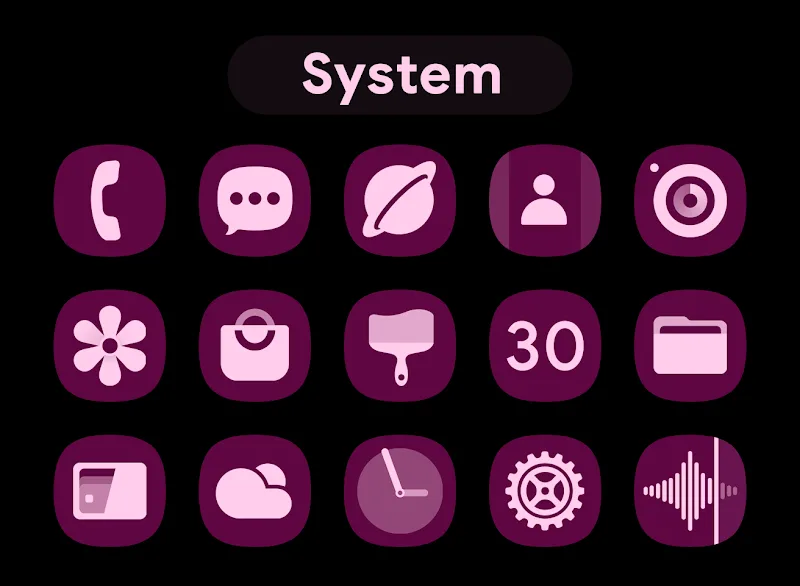 OnePro (You) – Icon Pack captura de tela 3