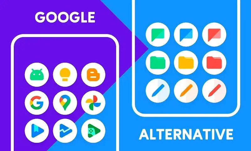Captura de tela 3 do MiLight - Icon Pack (Round)