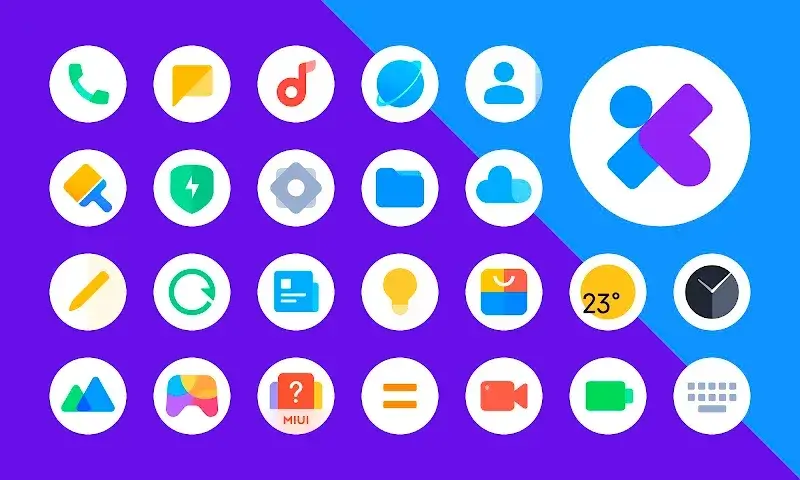 Captura de tela 6 do MiLight - Icon Pack (Round)