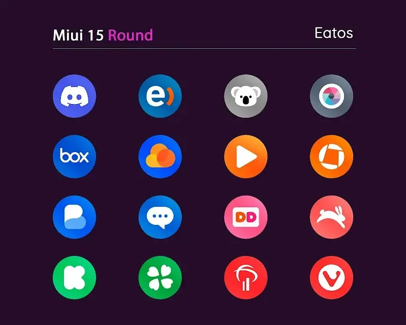 Miui 15 - Icon Pack (Round) Screenshot 6