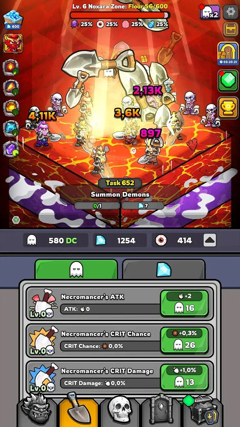 Capture d'écran Necro Hell Miner 5