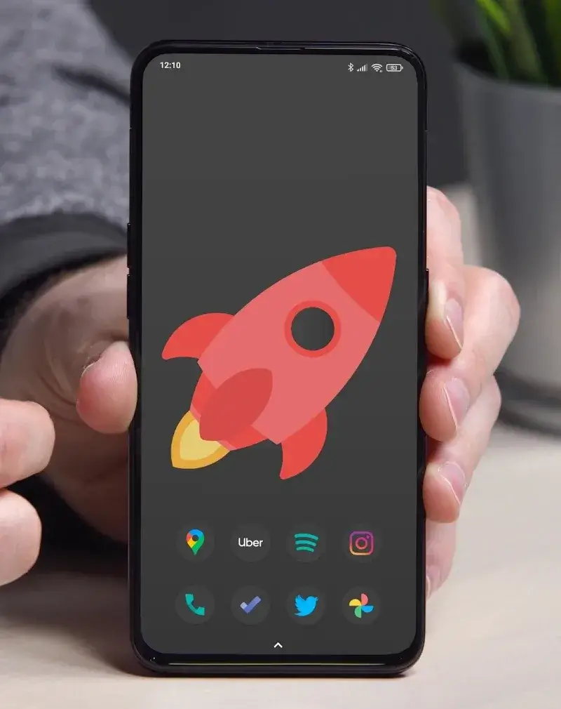 Capture d'écran 2 de Black Pie - Icon Pack APK