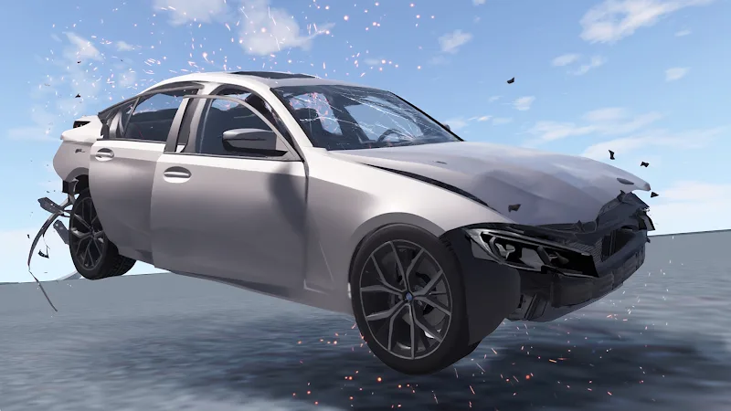 Aperçu du gameplay de Car Crash Royale 2