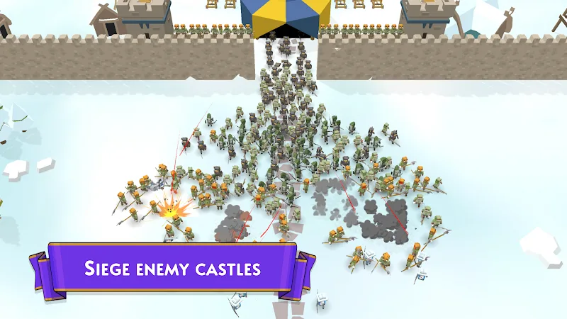 Captura de pantalla 4 de Medieval Defense & Conquest 2