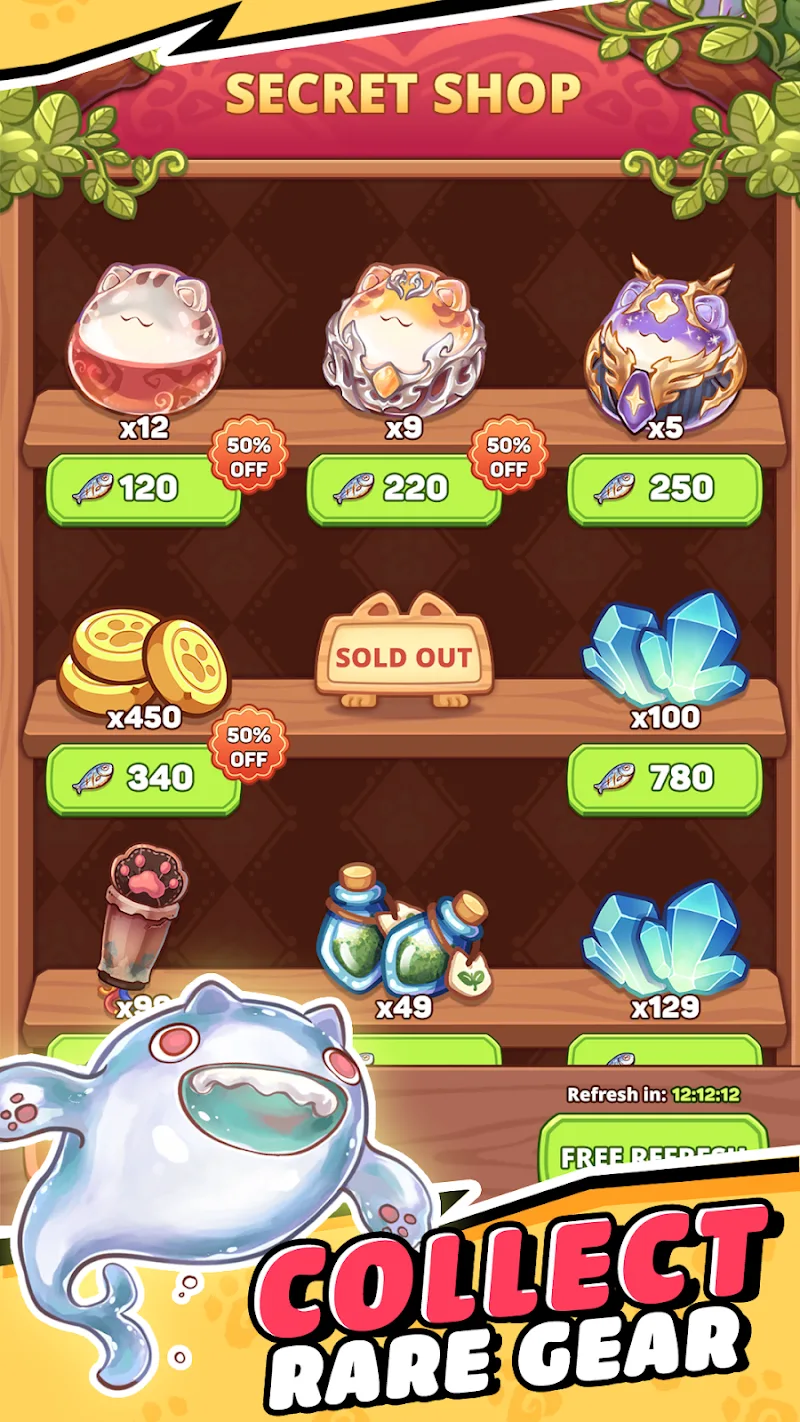 Meow Meow Warriors screenshot 3