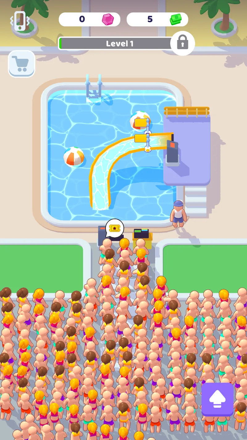 Screenshot gameplay My Aquapark - Gambar 2
