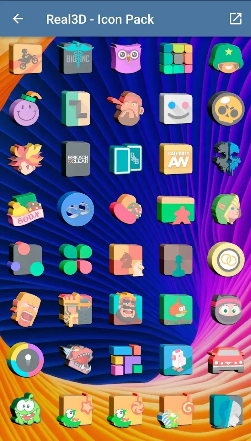 Real3D – Icon Pack preview 4