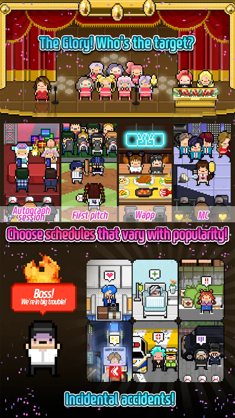 Pratinjau gameplay Monthly Idol 4