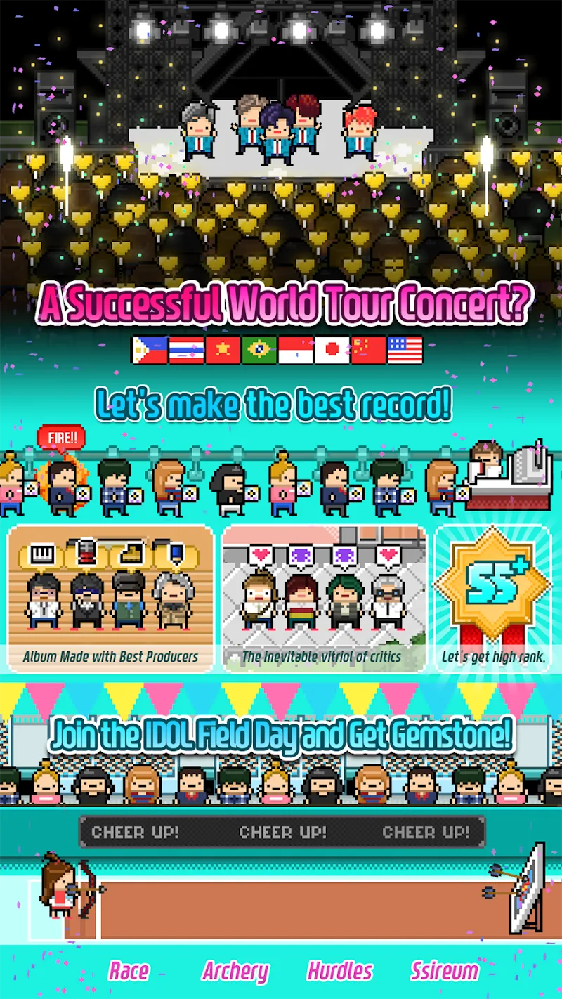 Pratinjau gameplay Monthly Idol 2