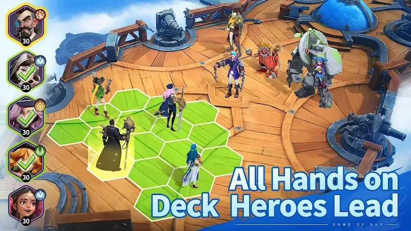 Screenshot gameplay Game of Sky 5