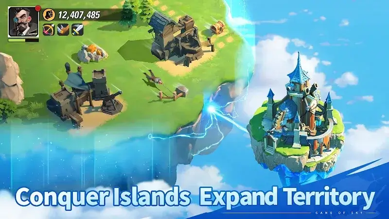 Screenshot gameplay Game of Sky 2