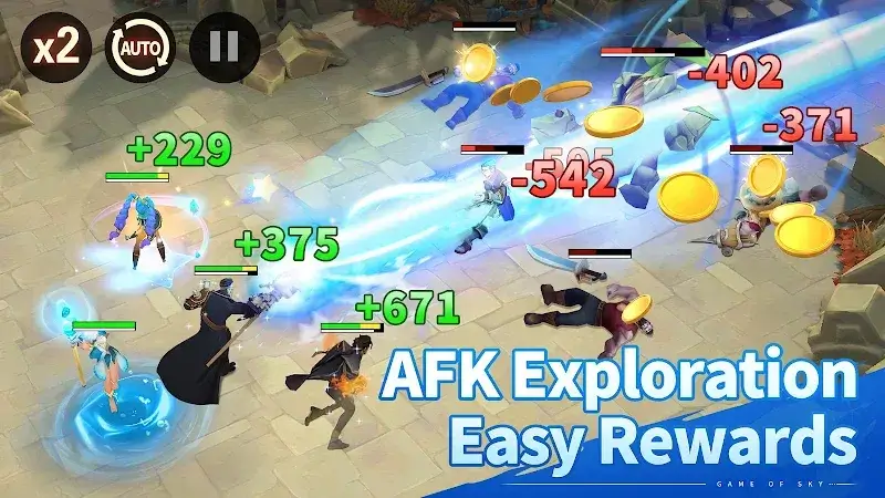 Screenshot gameplay Game of Sky 4