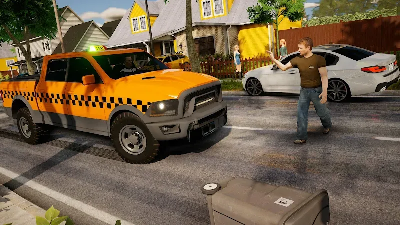 Captura de pantalla 3 de Taxi Car Simulator: EVO