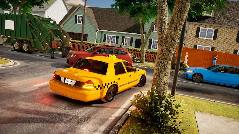 Captura de pantalla 2 de Taxi Car Simulator: EVO