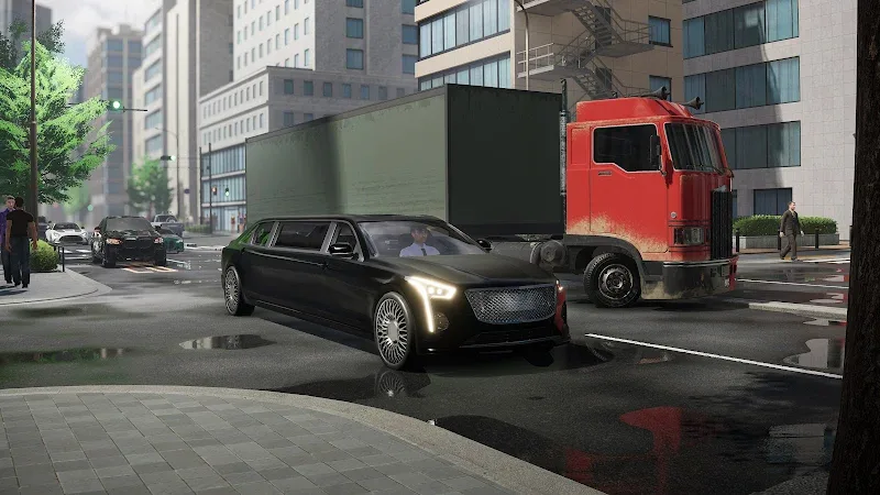 Captura de pantalla 5 de Taxi Car Simulator: EVO