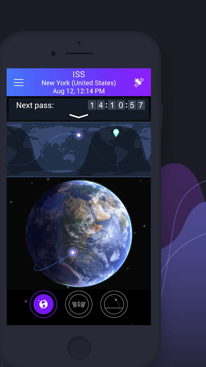 Satellite Tracker by Star Walk screenshot 2
