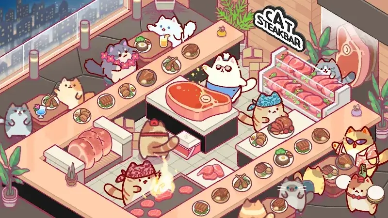Captura de pantalla de Cat Snack Bar 6