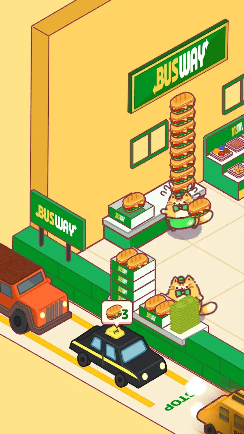Captura de pantalla de Cat Snack Bar 1