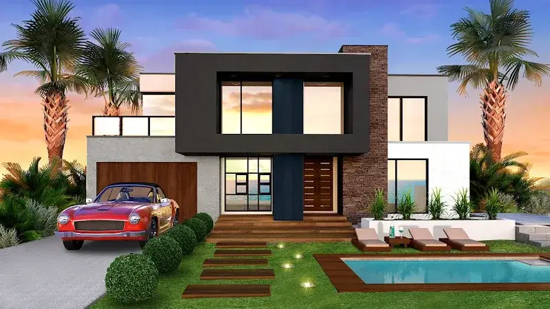Home Design: Caribbean Life MOD APK captura de pantalla 1