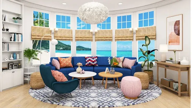 Home Design: Caribbean Life MOD APK captura de pantalla 3