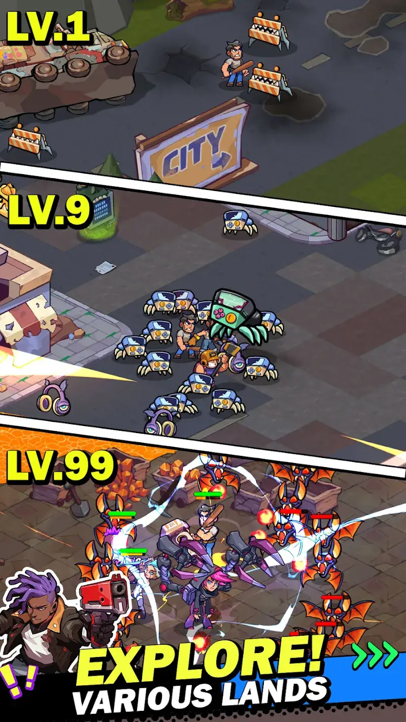 Nexus Hero: Adventure RPG screenshot 5