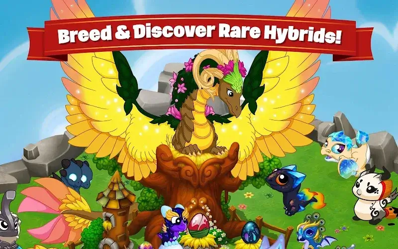 Tangkapan layar DragonVale 2