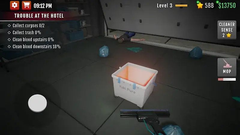Crime Scene Cleaner 3D Mobile Captura de pantalla 5