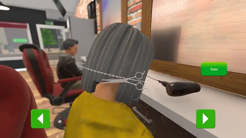 Captura de tela 3 do Hair Salon Simulator 3D