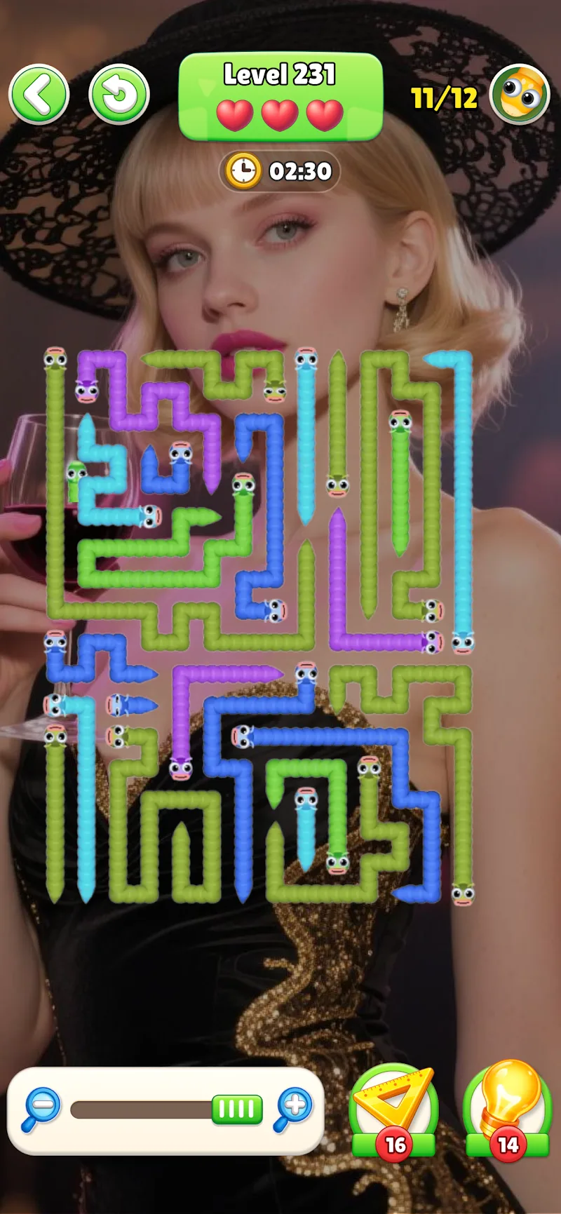 Snake Maze tangkapan layar 2